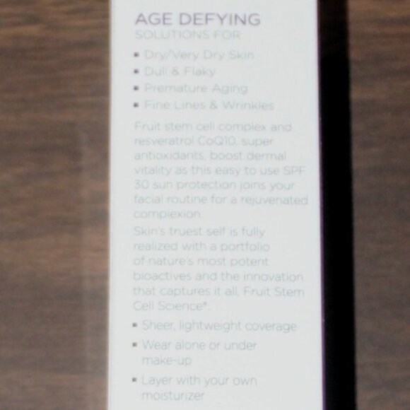 NIB Age Defying Andalou Naturals DIY Booster SPF 30 Facial Serum - Picture 6 of 8